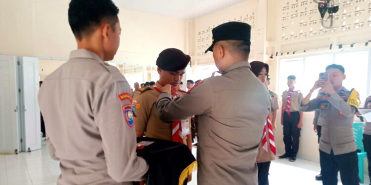 Saka Bhayangkara daerah Sulawesi barat gelar Pelatihan Pemantapan krida Pramuka Saka Bhayangkara Se – Polda Sulawesi barat tahun 2025