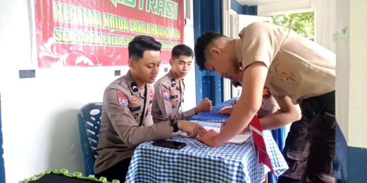 Saka Bhayangkara daerah Sulawesi barat gelar Pelatihan Pemantapan krida Pramuka Saka Bhayangkara Se – Polda Sulawesi barat tahun 2025
