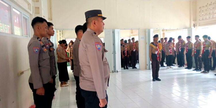Saka Bhayangkara daerah Sulawesi barat gelar Pelatihan Pemantapan krida Pramuka Saka Bhayangkara Se – Polda Sulawesi barat tahun 2025