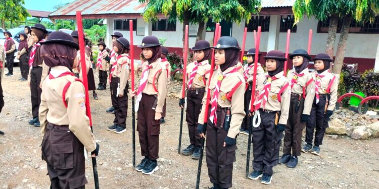 Pramuka Gudep 17.015-17.016 Pangkalan SD Inpres 3/77 Masago Gelar “Pramuka Masago” 2025