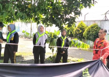 Seru dan Menyenangkan, Peserta Diklat Unit Pramuka UIN Saizu Diajak Bermain River Tubing