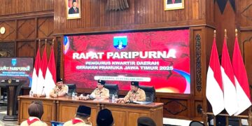 Kwarda Jatim Selenggarakan Rapat Paripurna Arahkan Program Kepramukaan Sesuai Instruksi Presiden Republik Indonesia