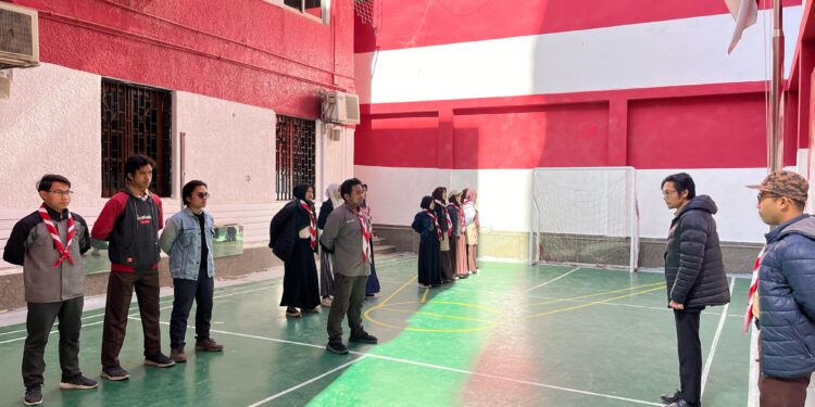 Racana Pandega KBRI Kairo Gelar Latihan Perdana