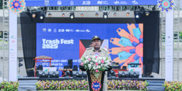 Kolaborasi untuk Jakarta Bersih, 680 Anggota Saka Kalpataru Kwarda Jakarta Mendukung HPSN 2025