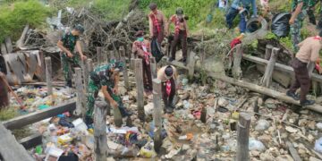 Peringati Hari Baden Powell ke168 Kwarran Binawidya bersama Kwarran Limapuluh gelar Bakti Masyarakat