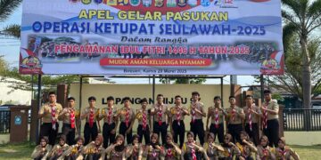 Gerakan Pramuka Bireuen Turun Tangan Bantu Pemudik Lebaran