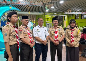 Kwarnas Tinjau Karya Bakti: Ayo Canangkan Salam Sapa