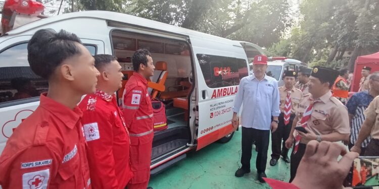 Pembukaan Posko Mudik Lebaran Kwarcab Kota Semarang Tahun 2025
