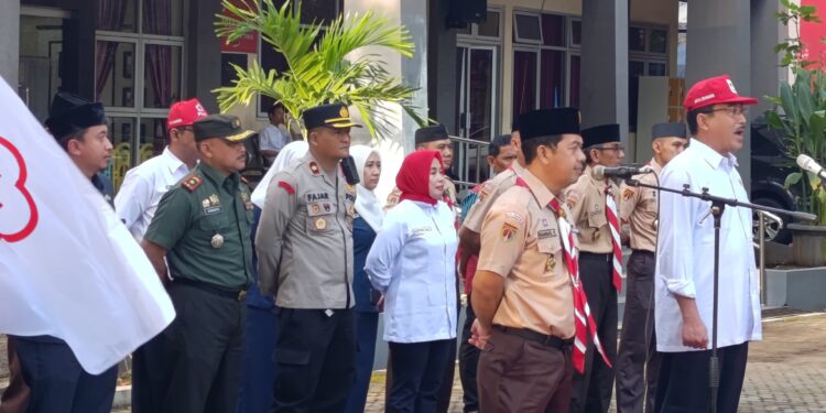 Pembukaan Posko Mudik Lebaran Kwarcab Kota Semarang Tahun 2025