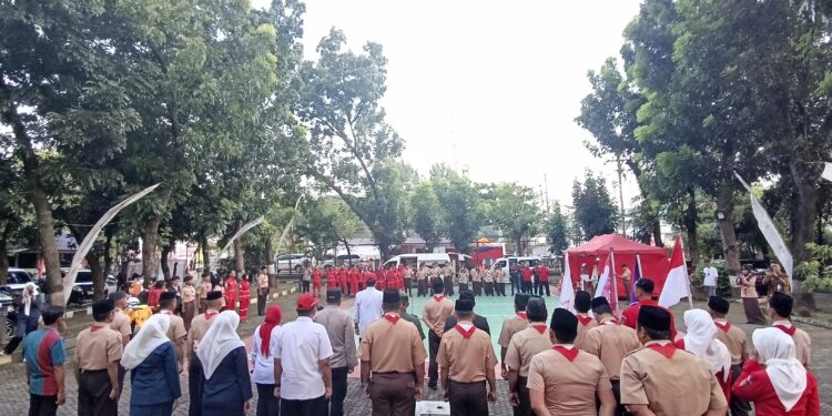 Pembukaan Posko Mudik Lebaran Kwarcab Kota Semarang Tahun 2025