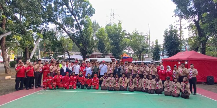 Pembukaan Posko Mudik Lebaran Kwarcab Kota Semarang Tahun 2025