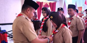 Mabiran Bukit Raya Lantik Pengurus Kwarran Bukit Raya, dari Pramuka bisa terwujud visi misi Wali Kota Jadikan Pekanbaru Berbudaya, Maju dan Sejahtera