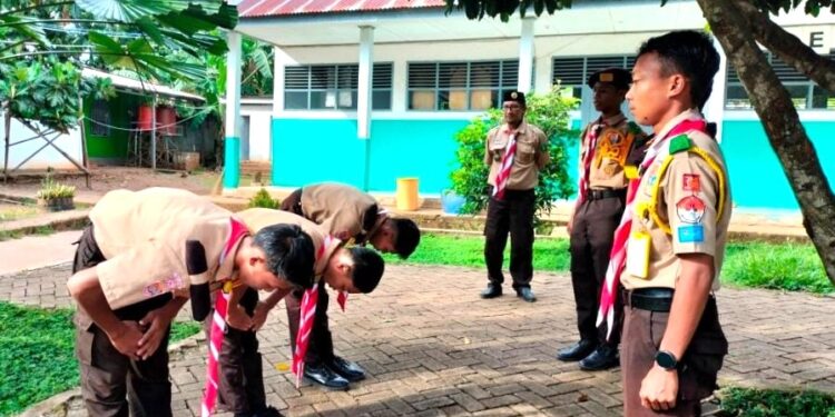 Baris Berbaris, Silabus Latihan Pramuka Ambalan Tomau : Bangun Jiwa Disiplin dan Karakter Patriotik