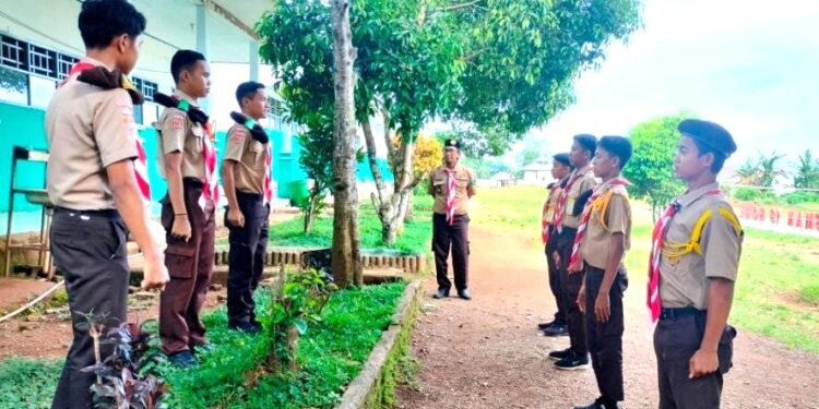 Baris Berbaris, Silabus Latihan Pramuka Ambalan Tomau : Bangun Jiwa Disiplin dan Karakter Patriotik