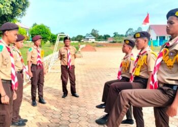 Baris Berbaris, Silabus Latihan Pramuka Ambalan Tomau : Bangun Jiwa Disiplin dan Karakter Patriotik