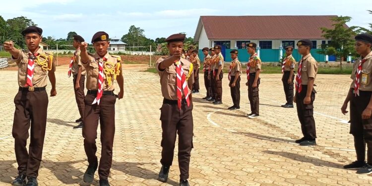 Baris Berbaris, Silabus Latihan Pramuka Ambalan Tomau : Bangun Jiwa Disiplin dan Karakter Patriotik
