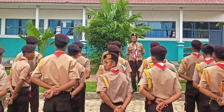 Baris Berbaris, Silabus Latihan Pramuka Ambalan Tomau : Bangun Jiwa Disiplin dan Karakter Patriotik