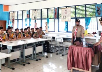 Pramuka Penegak Gudep 17.041 Kwarran Patimpeng: Bangun Kemampuan dan Kompetensi untuk Gapai Kesuksesan
