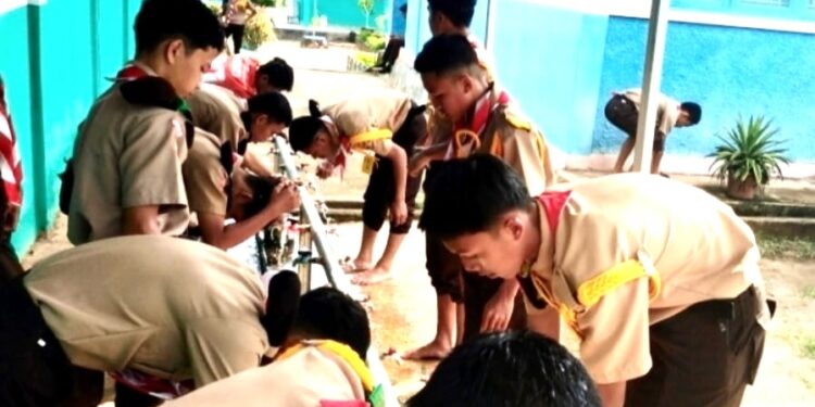 Pramuka Penegak Gudep 17.041 Kwarran Patimpeng: Bangun Kemampuan dan Kompetensi untuk Gapai Kesuksesan