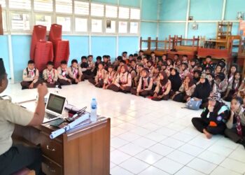 Kwarcab Melawi Laksanakan Roadshow Sosialisasi SKK Cakap Keuangan