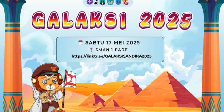 Pramuka SMA Negeri 1 Pare Kediri Selenggarakan Galaksi, Ajang Kompetisi Produktif Bagi Pramuka Penggalang