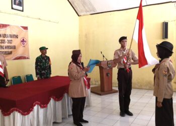 Ketua Kwartir Ranting Wirosari Melantik Pengurus DKR