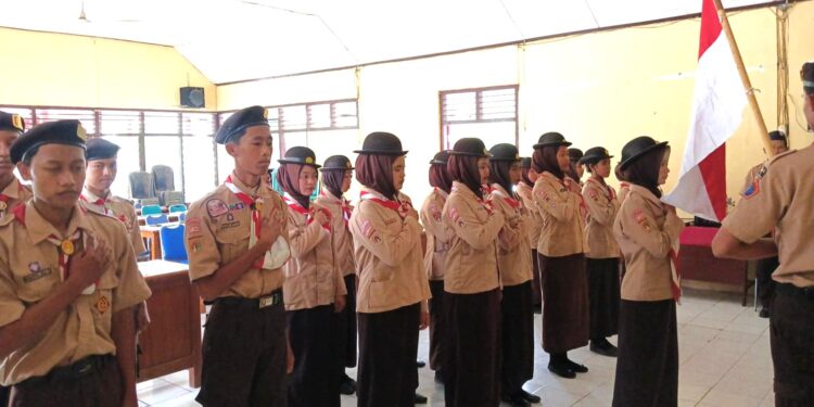 Ketua Kwartir Ranting Wirosari Melantik Pengurus DKR