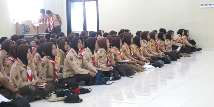 Saka Bhayangkara Polres Sukoharjo Gelar Technical Meeting Karya Bhakti Lebaran 2025