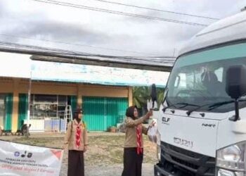 Aksi Berkah Ramadhan Berbagi Takjil Gabungan Gugusdepan Pangkalan UPTD SMA Negeri 1 Karossa dan Gugusdepan Pangkalan SMP IT Albiruni Karossa