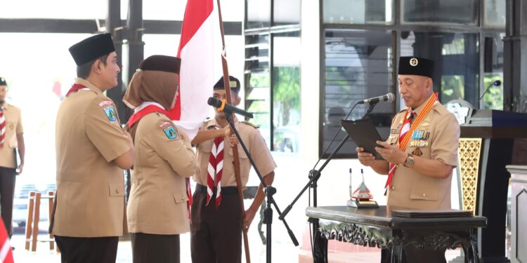 Ketua Kwarda Jatim Lantik Bupati Lumajang Yang Dulunya Ketua Kwarcab, Kini Ketua Mabicab Gerakan Pramuka