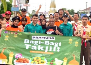 Bentuk Bakti Pramuka Kepada Masyarakat Dengan Cara Yang Unik Di Bulan Ramadhan