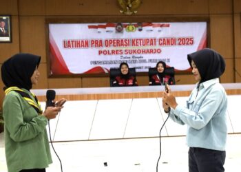 Pembekalan dan Buka Puasa Bersama Kehumasan Saka Bhayangkara Polres Sukoharjo