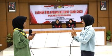 Pembekalan dan Buka Puasa Bersama Kehumasan Saka Bhayangkara Polres Sukoharjo