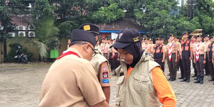 Pramuka Banyumas Siagakan 1.051 Anggota pada Aksi Karya Bakti Lebaran 2025