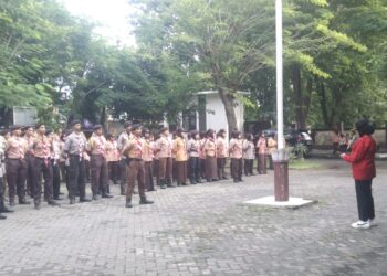 Karya Bakti Pramuka Peduli Lebaran 2025, Kwarcab Kota Surabaya Libatkan 200 Penegak Pandega