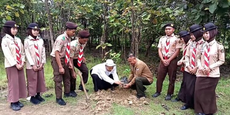 Penghujung Ramadhan, Saka Wanabakti Ngaji Bareng di Ponpes Izzatul Ummah