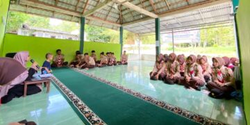 Penghujung Ramadhan, Saka Wanabakti Ngaji Bareng di Ponpes Izzatul Ummah