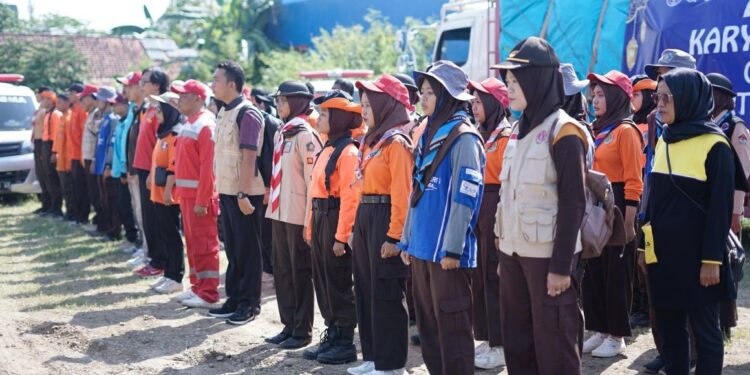 Kwarcab Purbalingga Libatkan 1400 Pramuka di Aksi Pramuka Peduli Karya Bakti Lebaran 2025