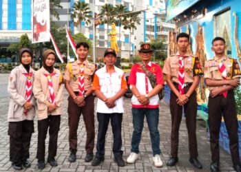 Anggota ORARI Sukoharjo Kunjungi Pospam Pandawa Solo Baru