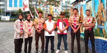 Anggota ORARI Sukoharjo Kunjungi Pospam Pandawa Solo Baru