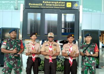 Saka Dirgantara Lanud Supadio Selesai Laksanakan Karya Bakti Lebaran