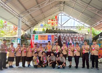 Pelantikan Gugus Depan Sekolah Luar Biasa AGCA Center Manado, Wujud Komitmen Pramuka Inklusif