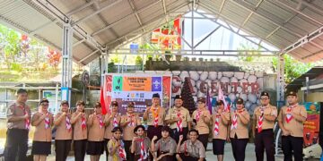 Pelantikan Gugus Depan Sekolah Luar Biasa AGCA Center Manado, Wujud Komitmen Pramuka Inklusif