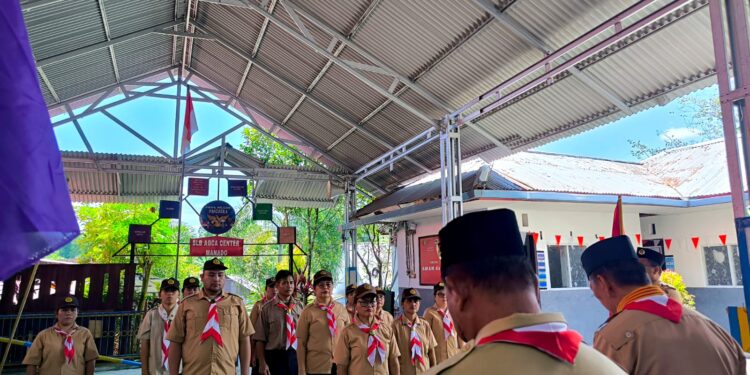 Pelantikan Gugus Depan Sekolah Luar Biasa AGCA Center Manado, Wujud Komitmen Pramuka Inklusif