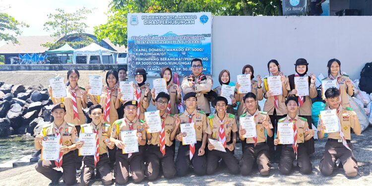 Kwarcab Manado Gelar Giat “SAHABAT PRAMUKA MANADO” Peringati Hari Bapak Pramuka Indonesia