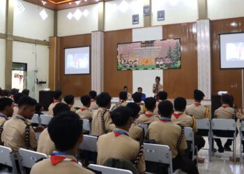 Tiga Pangkalan Gugus Depan di Grobogan Gelar Latihan Bersama