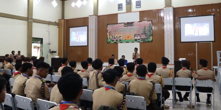 Tiga Pangkalan Gugus Depan di Grobogan Gelar Latihan Bersama