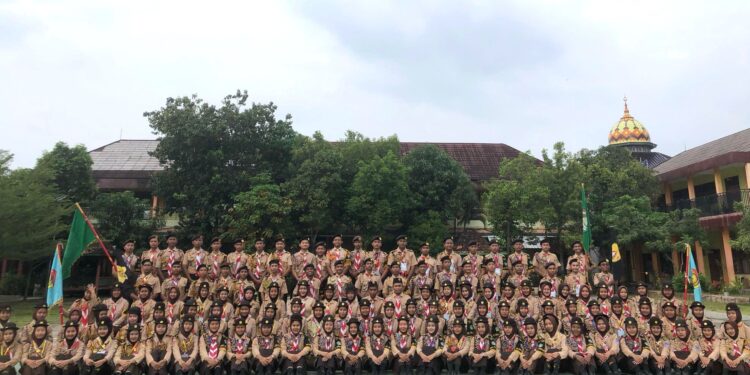 Tiga Pangkalan Gugus Depan di Grobogan Gelar Latihan Bersama