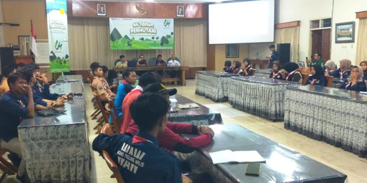 Saka Wanabakti Banyuwangi Ekspedisi ke Malang Untuk Pelajari Pengukuran dan Pemetaan Hutan