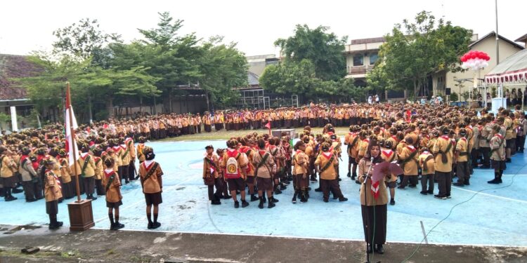 Permainan Rangking Satu Meriahkan Pesta Siaga Kwartir Ranting Purwodadi